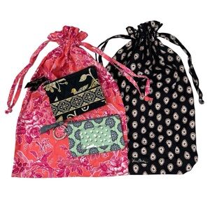 Vera Bradley Mixed Bundle Lot Bags & Pouches